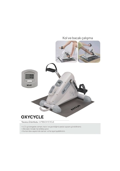 Medikaltec Elektrikli El - Ayak Ergometresi Elektirikli Bacak Ve Kol Çalıştırma Aleti Egzersiz Pedalı