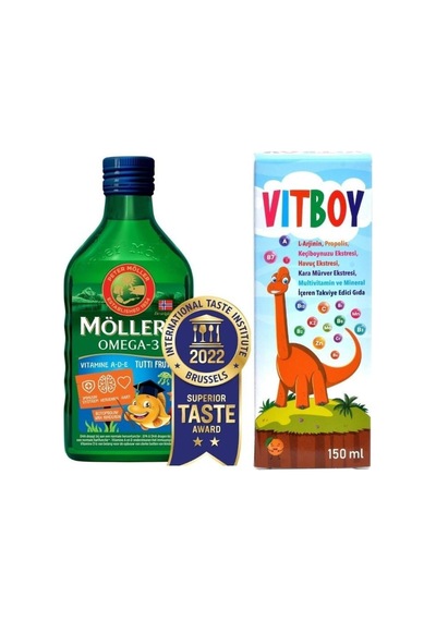 Tutti Frutti Balık Yağı 250 Ml-vitboy Multivitamin-mineral Içeren Takviye Edici Gıda 150 Ml