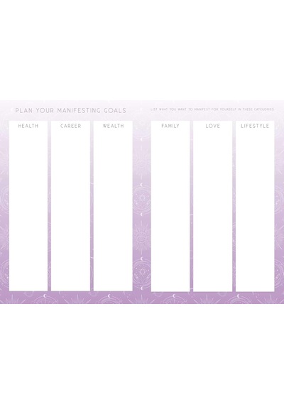 Manifesting: A Day And Night Reflection Journal