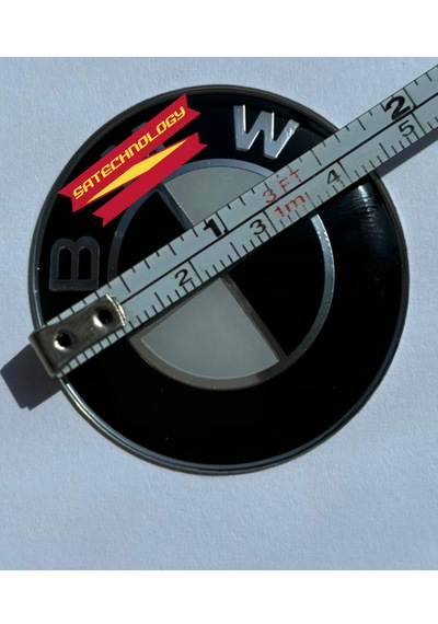Bmw Direksiyon Logo 45mm Siyah Beyaz