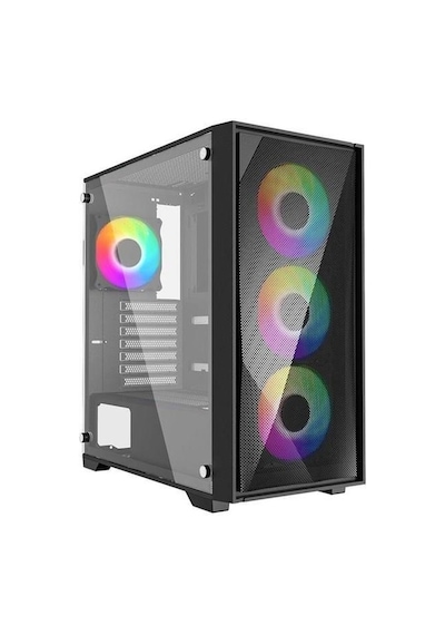 Powerboost PB-P711B FRGB USB 3.0 ATX Mid Tower Oyuncu Kasası