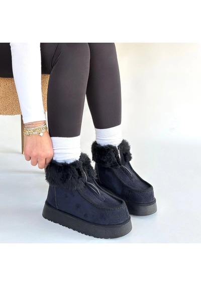Naturalshoess Zinya Kahverengi Süet Bot Kahverengi