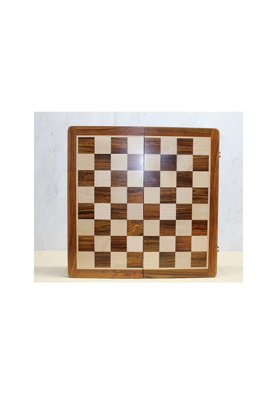 3 Adet Satranç Takımı Ahşap Katlanabilir Kutulu Vernikli Mıknatıslı Taşlı 30 Cm Chess Set
