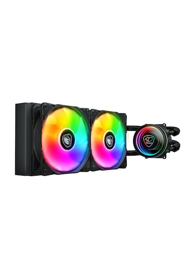 Cougar Poseıdon Elıte Argb 240 Lıquıd Cooler Black