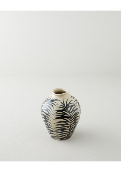 English Home Lavina Vazo 21,5 Cm Krem Krem