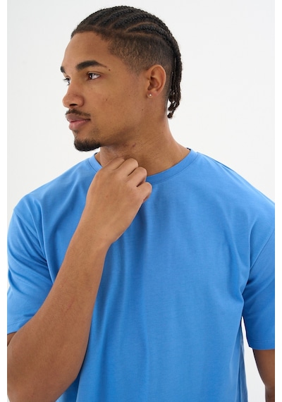 Dechers Erkek %100 Organik Pamuklu Yumuşak Dokulu Comfort Fit Bisiklet Yakalı T-shirt E222 Koyu Mavi Dechers Erkek %100 Organik Pamuklu Yumuşak Dokulu Comfort Fit Bisiklet Yakalı T-shirt E222 Koyu Mavi