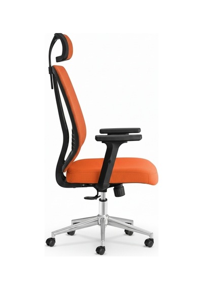 Upstyle Poyraz Başlıklı Fileli Ergonomik Çalışma Koltuğu Turuncu Krom Koltuk 66 125 65 Cm Upstyle Poyraz Başlıklı Fileli Ergonomik Çalışma Koltuğu Turuncu Krom Koltuk 66 125 65 Cm