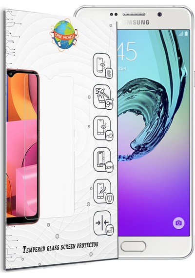 Samsung A7 2016 ile Uyumlu Kırılmaz Temperli Ekran Koruyucu
