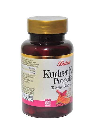 Kudret Narı Propolis 60 Kapsül