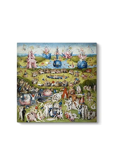 Hieronymus Bosch - Dünyevi Zevkler Bahçesi Tablosu 30 X 30