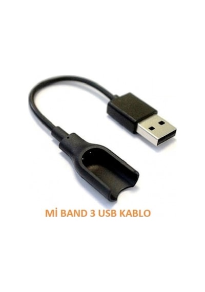 Senalstore Xiaomi Mi Band 3 Usb Şarj Cihazı Kablosu Servis