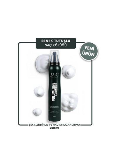 Batçi Volumizing Hair Mousse 200 Ml.