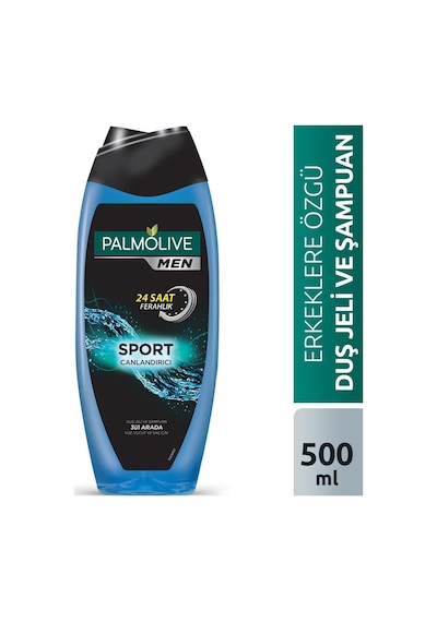 Palmolive Men Sport Canlandırıcı 3 in 1 Duş Jeli 500 ML