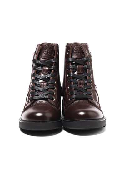 Dark Burgundy Çizme Kadın Oxw002401 Oxs Frank 0024 Mıd W Leather Dk.burgundy Dark Burgundy