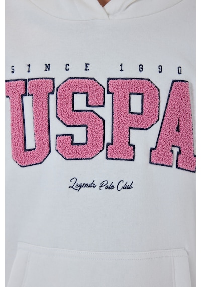 U.S. Polo Assn. Kız Çocuk Beyaz Eşofman Takımı 5274-48266 Beyaz
