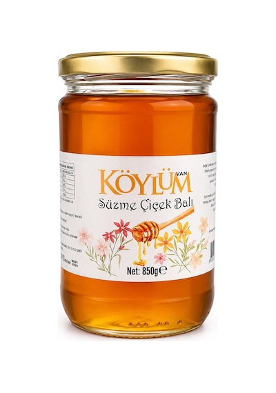 Van Köylüm Çiçek Balı 850 Gr X 4 Adet