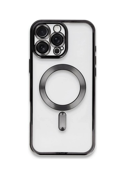 Apple iPhone Uyumlu  16 Pro Uyumlu Kılıf Kross Magneticsafe Kapak - Siyah
