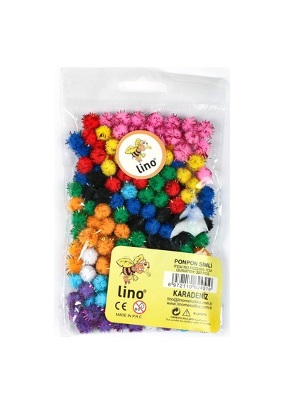 Lino Ponpon 10 Mm 200'lü Simli