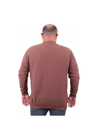 Moc Grande Mocgrande Büyük Beden Selanik V Yaka Classic Sweat 23201 Taba-Taba Moc Grande Mocgrande Büyük Beden Selanik V Yaka Classic Sweat 23201 Taba-Taba