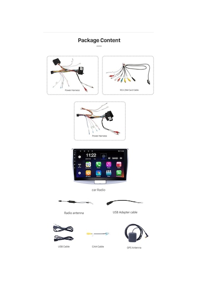 Vw Passat B7/cc 2012+ Uyumlu Multimedya Navigasyon Usb Kamera Carplayer