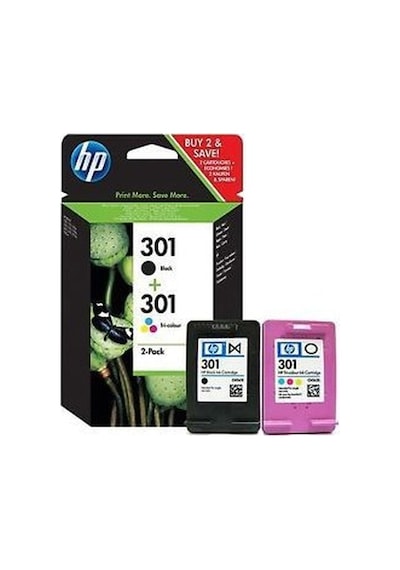hp 301 İkili Paket 301 Siyah - 301 Renkli