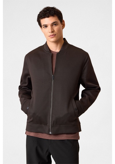 Back And Bond Kahve Regular Fit Bomber Ceket Çok Renkli