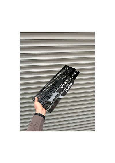 Vipplaka Volvo Uyumlu Ortası Mat Plakalık - 849661330