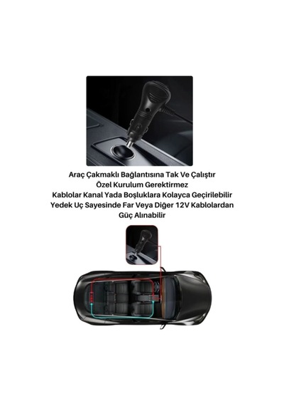 Wearfitpro 150 Cm Şeytan Led Gözler Animasyonlu Araba,kamyon,otobüs Kumandalı Esnek Ön Arka Cam Rgb Led Ekran
