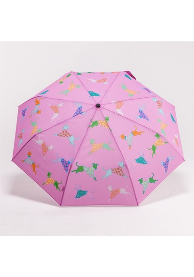 Original Duckhead Duck Kompakt Şemsiye Dogs İn Pink Pembe