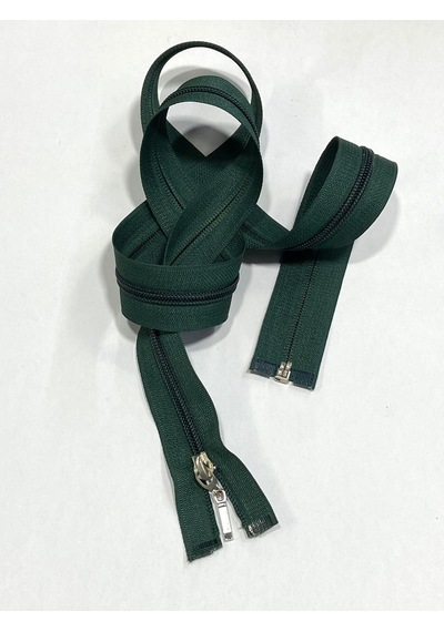 Ferace Fermuarı / 110 Cm / Koyu Yeşil / Misina Dişli