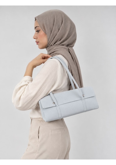 Yş Collectıon Çift Saplı Tote Omuz Çantası Bebe Mavi