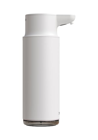 Xenon Smart Temassız Otomatik Paslanmaz Çelik Gövdeli Şarj Edilebilir Sabun Dispenseri Beyaz