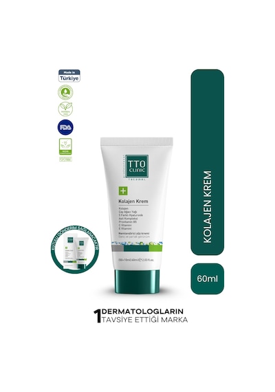 Tto Clinic Collagen Nemlendirici Yüz Kremi 60 ML