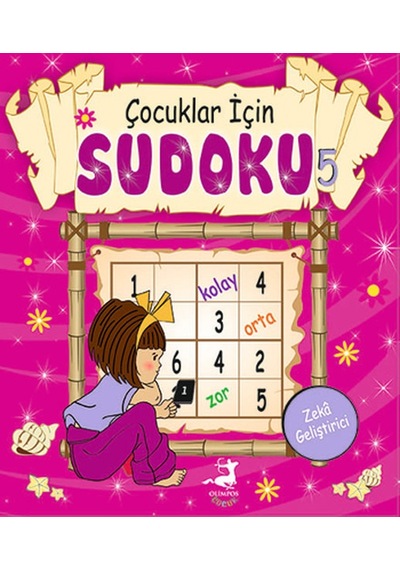 Çocuklar İçin Sudoku - 5- Olimpos Çocuk