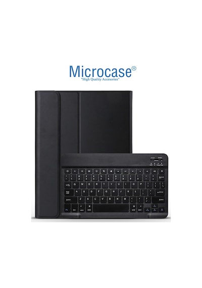Apple Uyumlu iPad  8.Nesil 10.2 Inch 2020 Bluetooth Klavyeli Standlı Kılıf Bkk4
