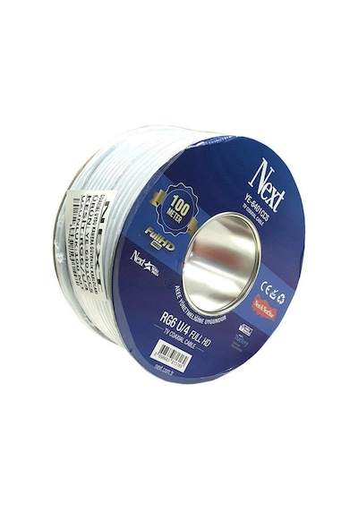 Next Ye-6401Ccs Rg6-U4 Full Hd Anten Kablosu 100Metre