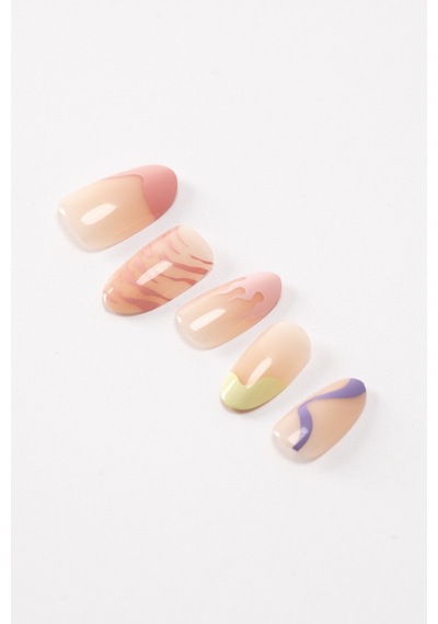 Takma Tırnak Seti & Zararsız Yapıştırıcı Popbeauty10085