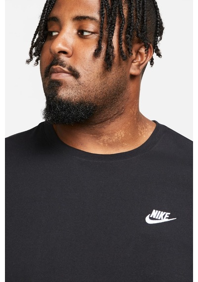 Nike Nsw Club Tee Erkek Uzun Kollu Spor Tişört Siyah