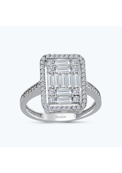 Altınbaş Altın Baget Yüzük Yzss0339-24875 Renkli