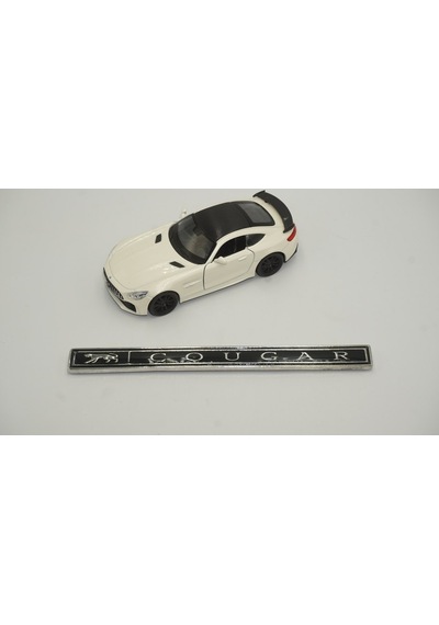 Jaguar Cougar Krom Metal Bagaj Logo Amblem Arma