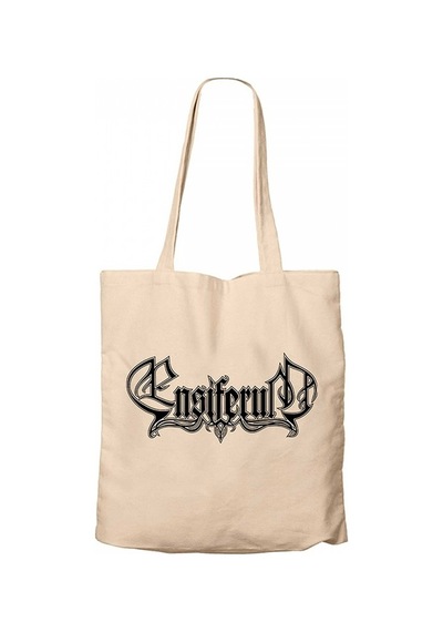Ensiferum Logo Krem Kanvas Bez Çanta Krem