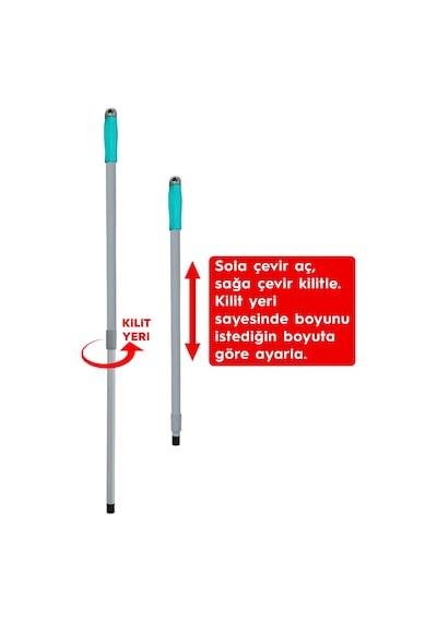 Smarter Magic Paspas Mandallı Yedek Mop 3'lü Smarter Magic Paspas Mandallı Yedek Mop 3'lü