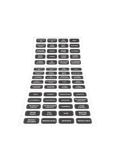 Black 60 Label Set Çok Renkli