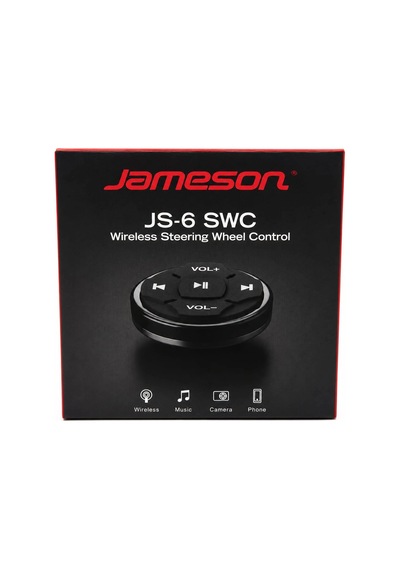 Jameson Direksiyon Kumandası - Jameson Js-6 Swc Universal Kablosuz Direksiyon Kumandası Aparatı Çok Renkli