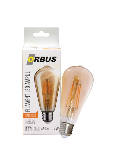 Ampul Orbus Led Filament St64 E27 7w