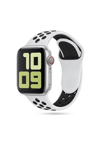 Apple İle Uyumlu Watch 44/45/46/49mm Kordon Delikli Spor Kordon 2/3/4/5/6/se/7/8/9/10/11/ultra Çok Renkli