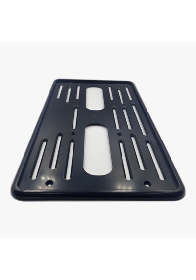 Kare Plaka Altlığı Plastik Plakalık Piano Black 30,5X15,5Cmm 546193725