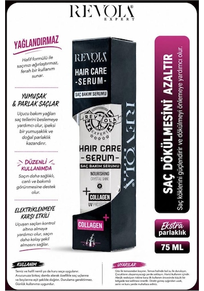 Revola Expert E Vitaminli Tam Onarıcı Saç Bakım Serumu 75 Ml Kolajen+