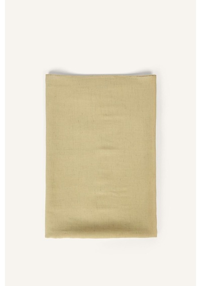 Defacto Fresh Scarfs X Defacto Premium Sütlü Kahve Keten Şal I1758ax26smbg398 Bej-bg398