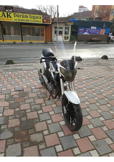Motocam Mondial 180 Z One S Ön Cam 58cm 2014-2022 Model Şeffaf Renkli